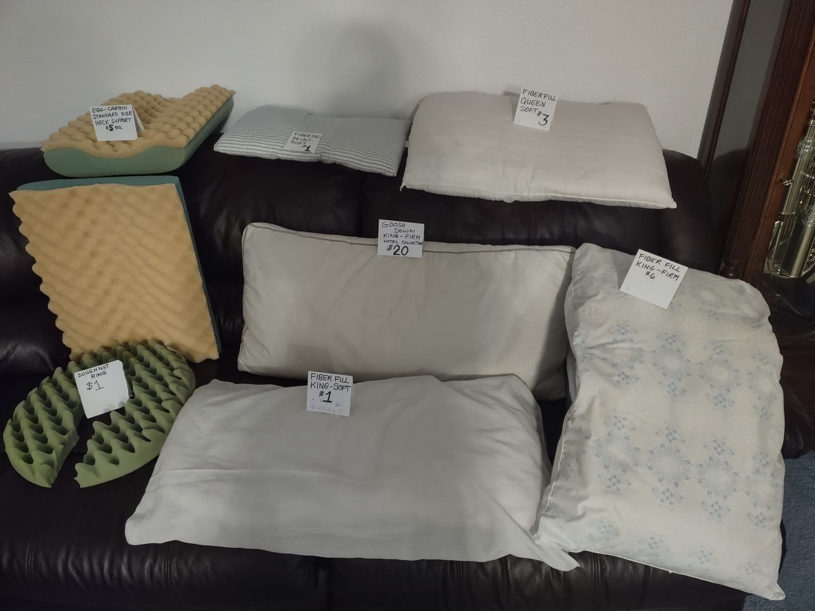 PILLOWS individually priced
