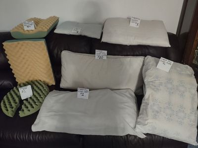 PILLOWS individually priced