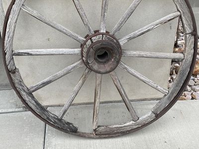 Antique Wagon Wheel
