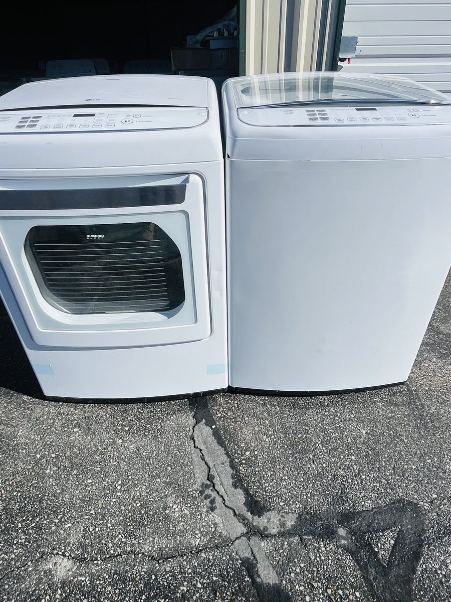 $450 OBO GOOD WASHER AND ELECTRIC DRYER LG
