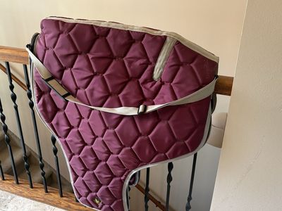 Big D Quilted Western Saddle Case