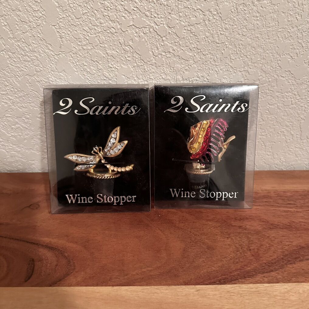 New 2Saints Bottle Stoppers
