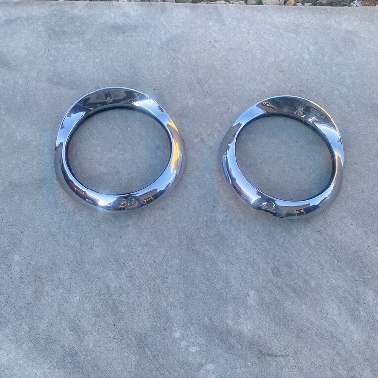 1956 Chevrolet Bel Air Headlight Bezels
