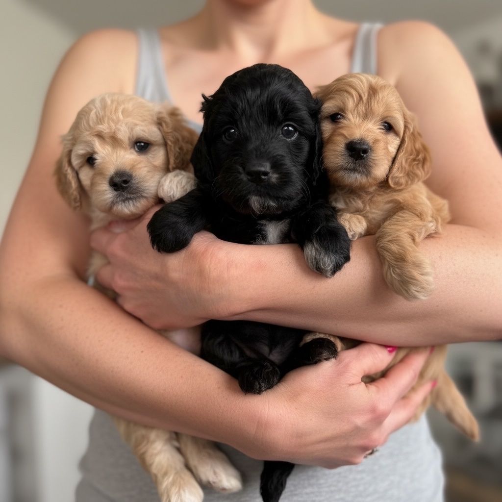 🧸 Goldendoodle Puppies Golden Doodle Now!