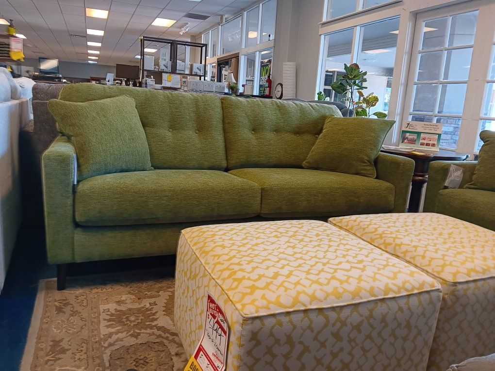 Chic  Mid Century look.