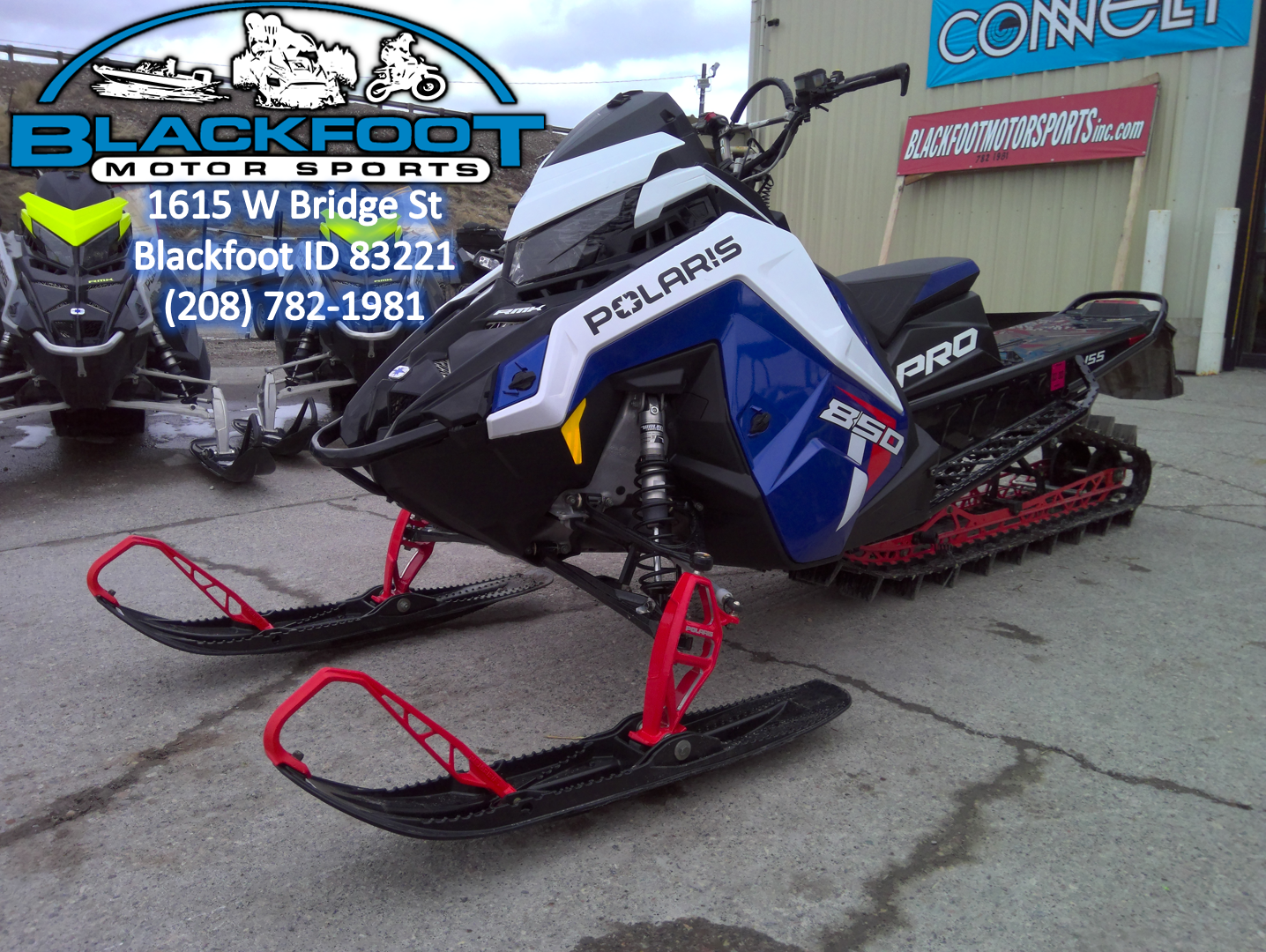 2023 POLARIS 850 PRO RMK MATRYX 155 Snowmobile Sled