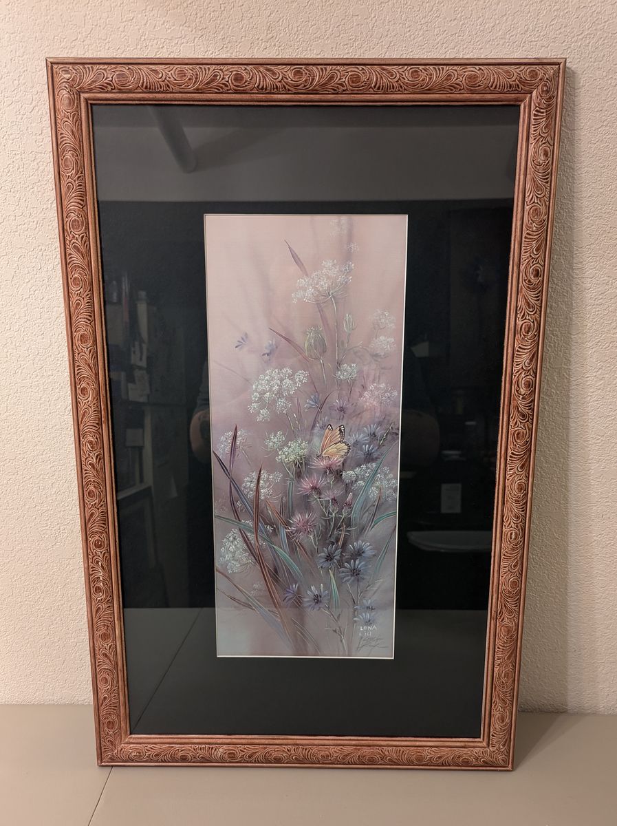 limited edition lithograph by artist lena liu  1983