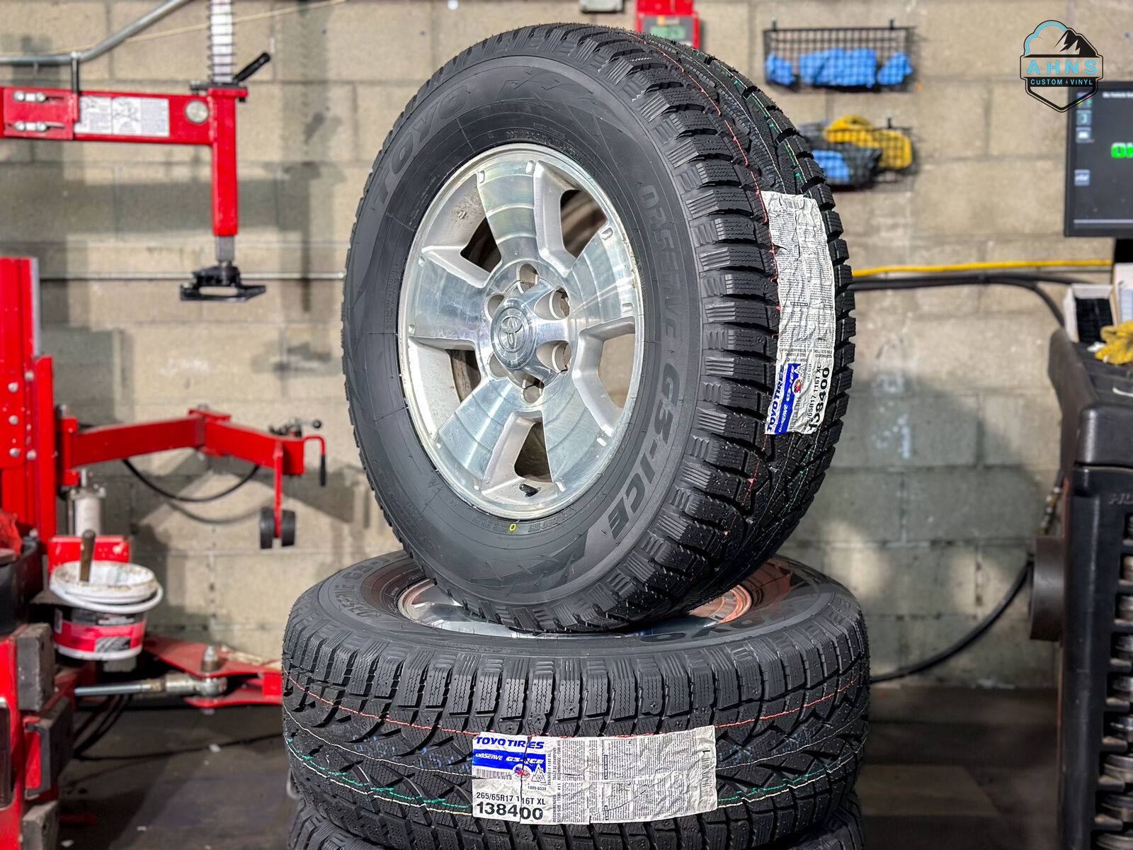 Snow | Toyota 17" Package | 265 65 17 Toyo | Winter Tires | Rims | 265/65r17 | 4runner | Tacoma | Lexus | Gx