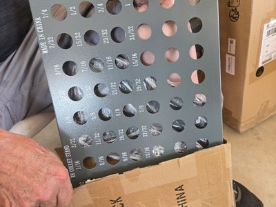 Vertical Collet Rack