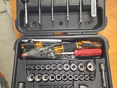 Craftsman 108-Piece Mechanics Tool Set with Case - USA Made - Sockets, Wrenches, Ratchet