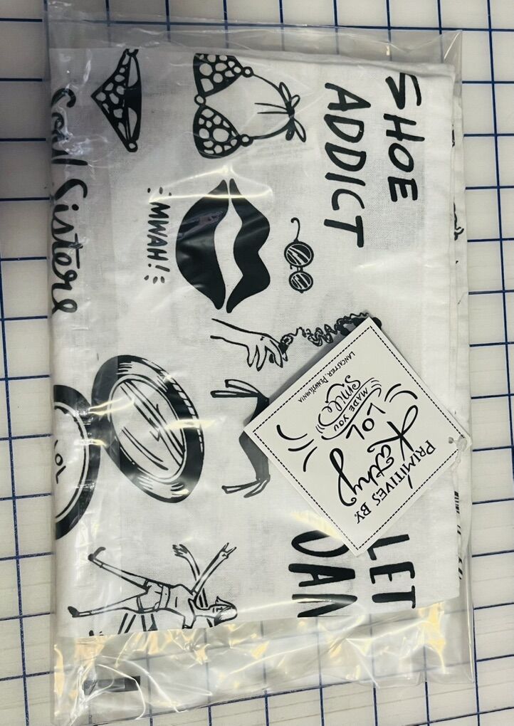 PRIMITIVES by Kathy dish towel.