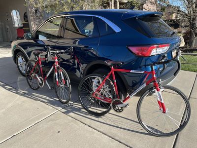 Giordano Libero 1.6 Road Bike - Red & White, Great Condition, Lightweight Frame