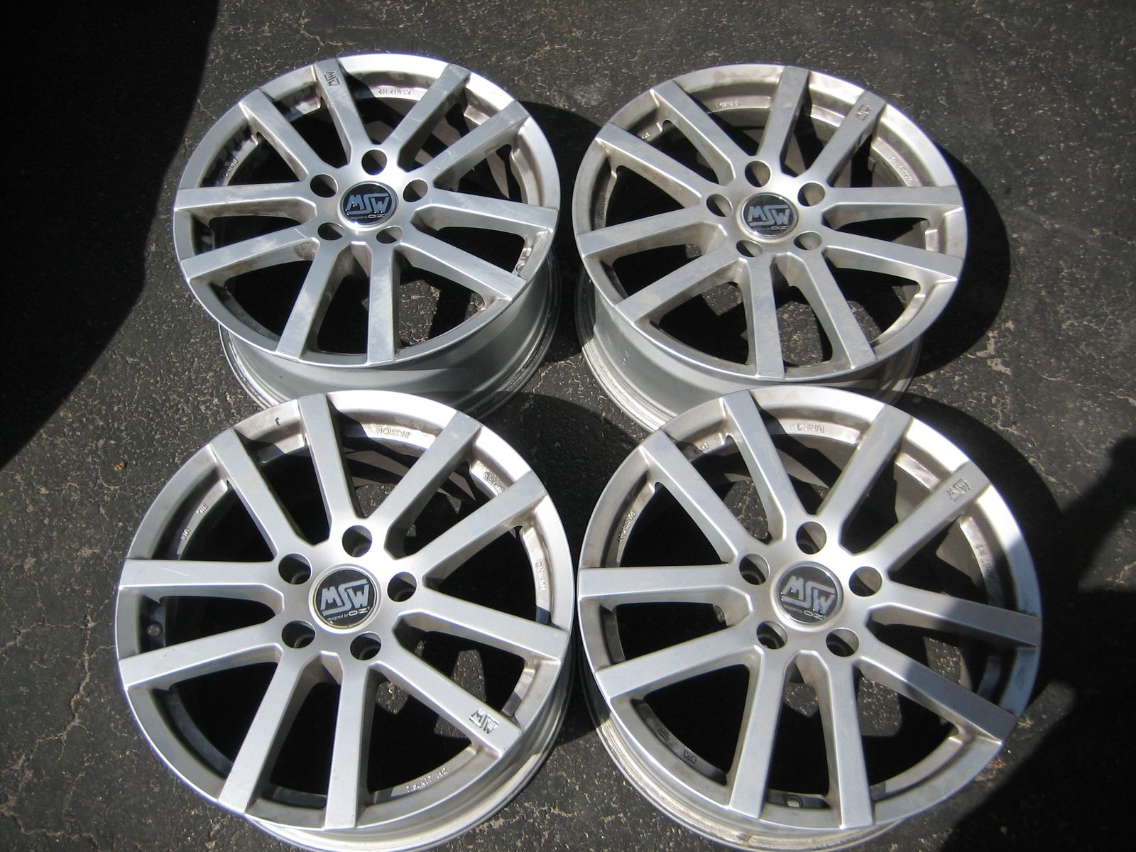 MSW Alloy Rims 7.5 J x 17" H2