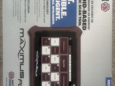 Matco Tools MDMAXPLUS Maximus Plus Android-Based Diagnostic Scan Tool. It has a year of full subscription