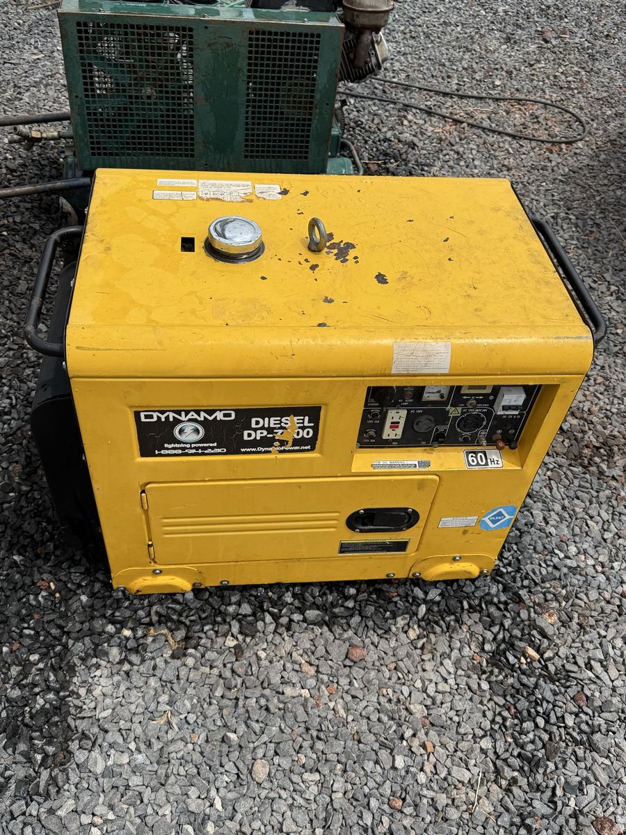Dynamo diesel 7kw generator 