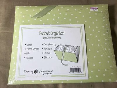 Pocket Organizer by Lasting Impressions NIP