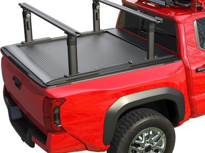Toyota Tacoma, Jeep Gladiator Truck Bed Rack Fits with Tonneau Cover Adjustable 19"-25"