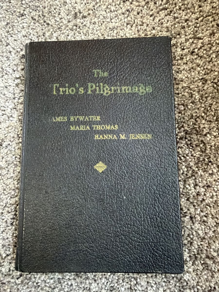 The Trio's Pilgrimage (1947) Hardcover Book by Ellen Bywater Valentine