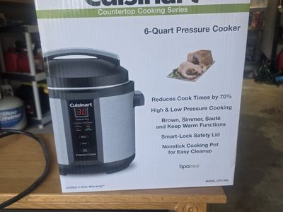 Cuisinart Countertop Cooking Series 6-Quart Electric Pressure Cooker (Model CPC-600)