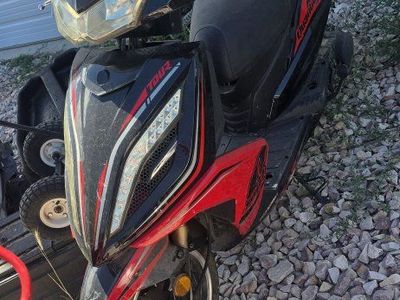 Tao Tao ATM-50A1 50cc Gas Powered Scooter - Red & Black