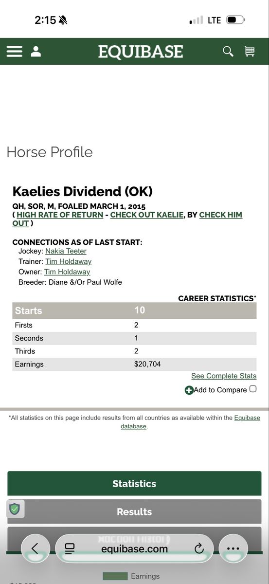 2015 Broodmare