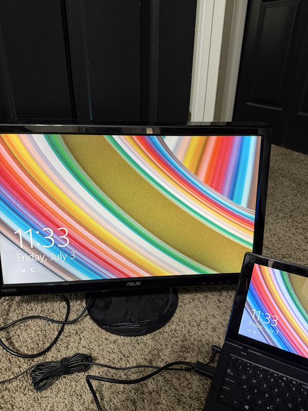Computer monitor - 24" (ASUS)