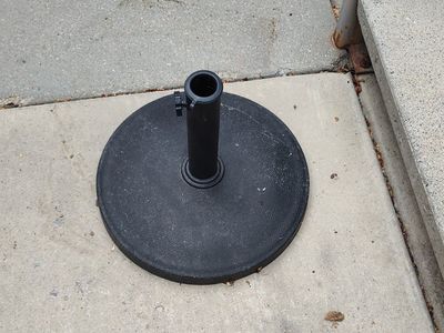 patio umbrella weighted bases