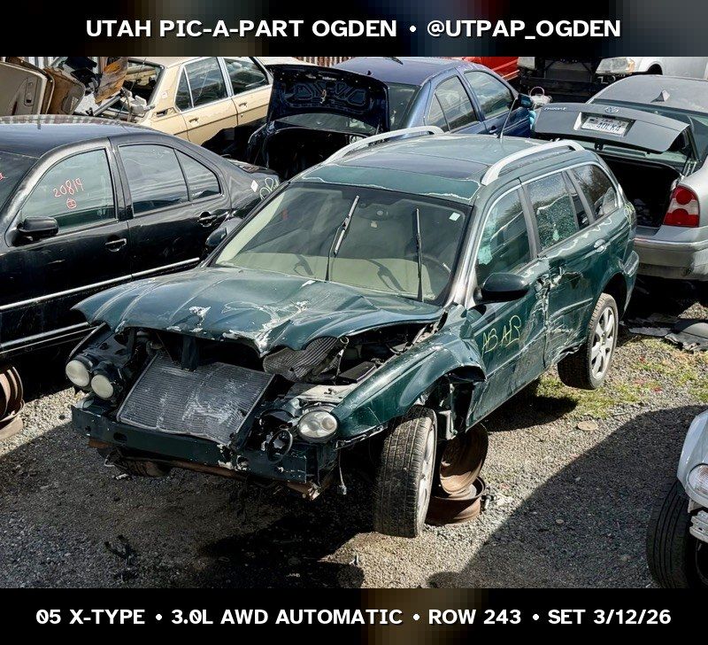 2005 Jaguar X-Type Parts - UTPAP Ogden