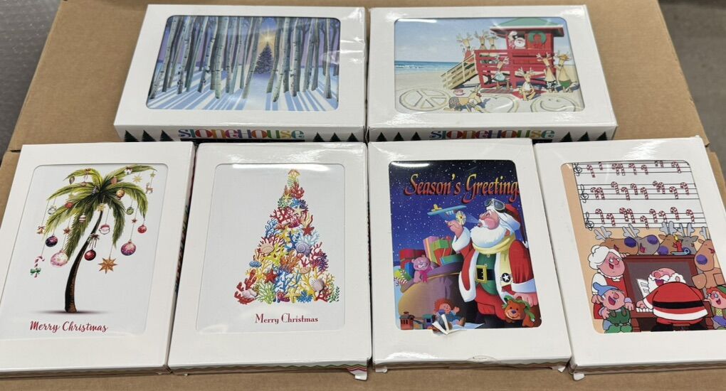 Packs of Christmas Cards