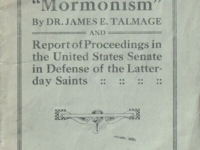 THE Pittsburgh Conference on "Mormonism" - Report of Proceedings in the United States Senate in Defense of the Latter-Day Saints