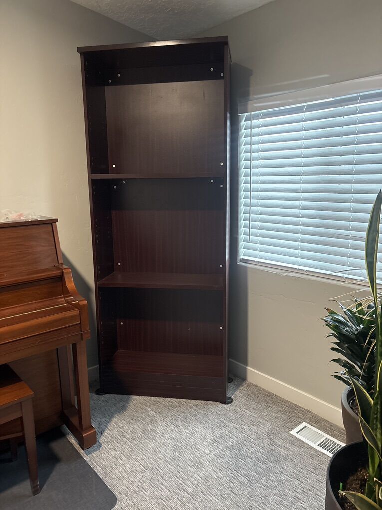 Large CherrywooD Veneer Bookcase