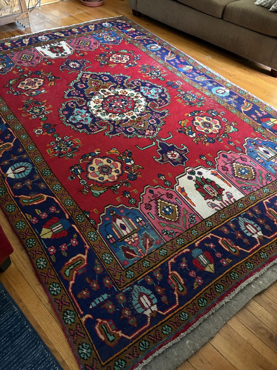 Rug. 6.5 feet x 9.5 feet