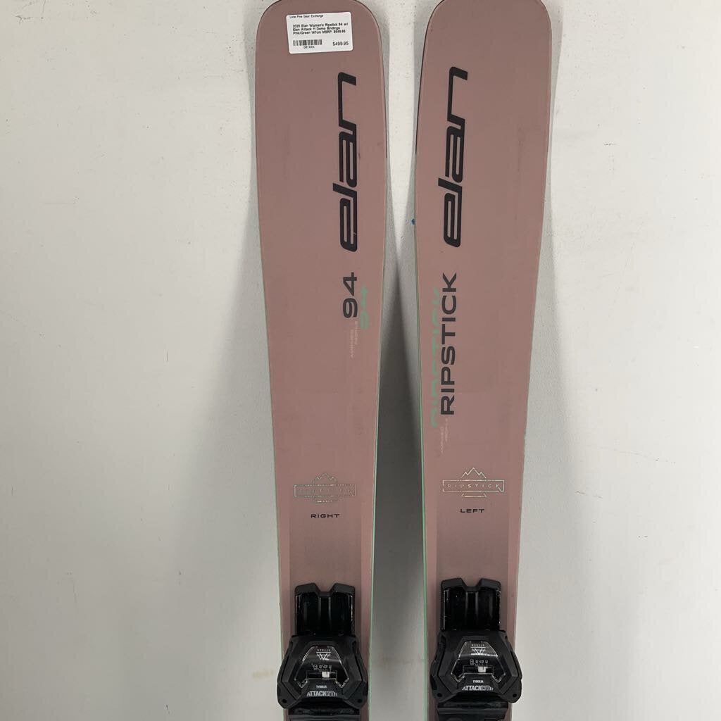 2025 Elan Women's Ripstick 94 w/ Elan Attack 11 Demo Bindings