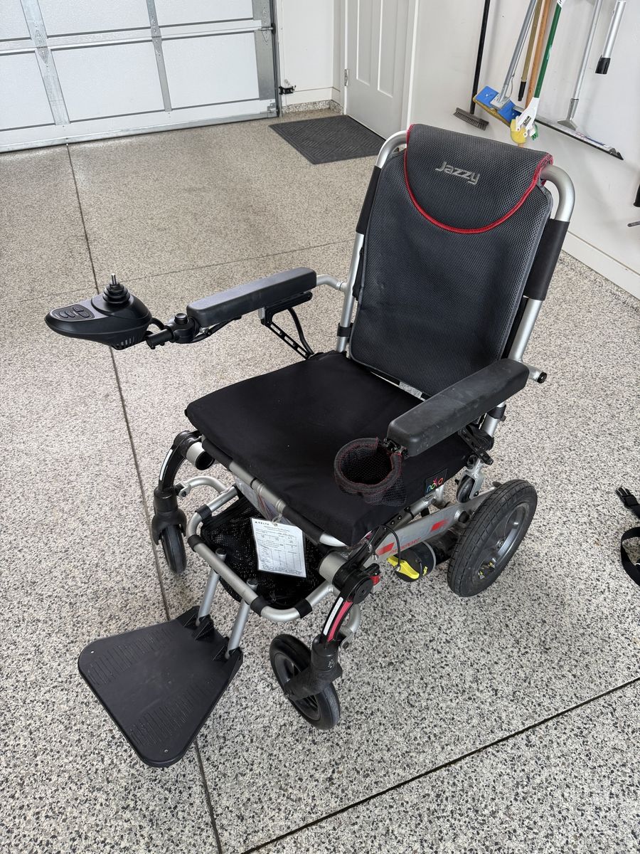 Jazzy Passport Folding Power Wheelchair – $500