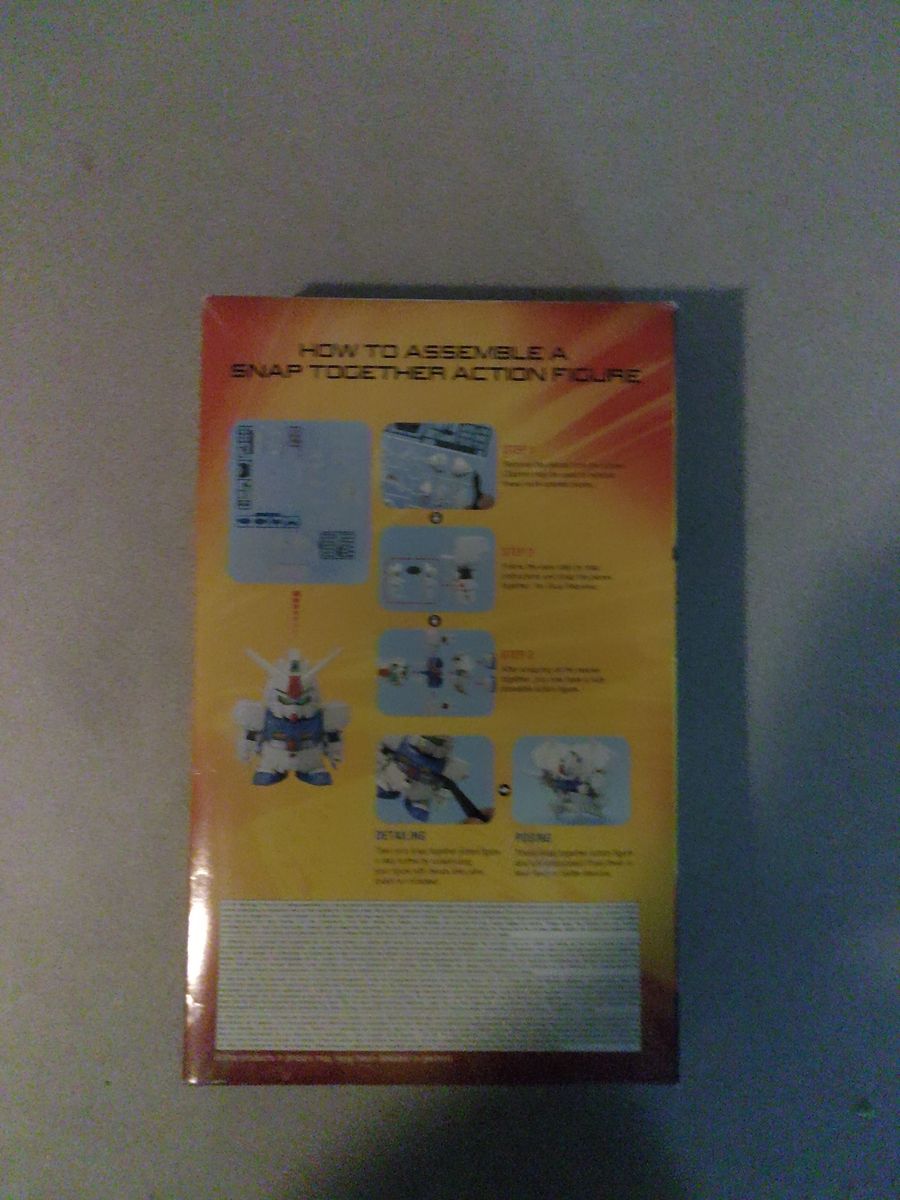 Bandai 2003 SD Gundam Deathscythe & Shenlong 2-in-1 Value Pack Snap Together Action Figures