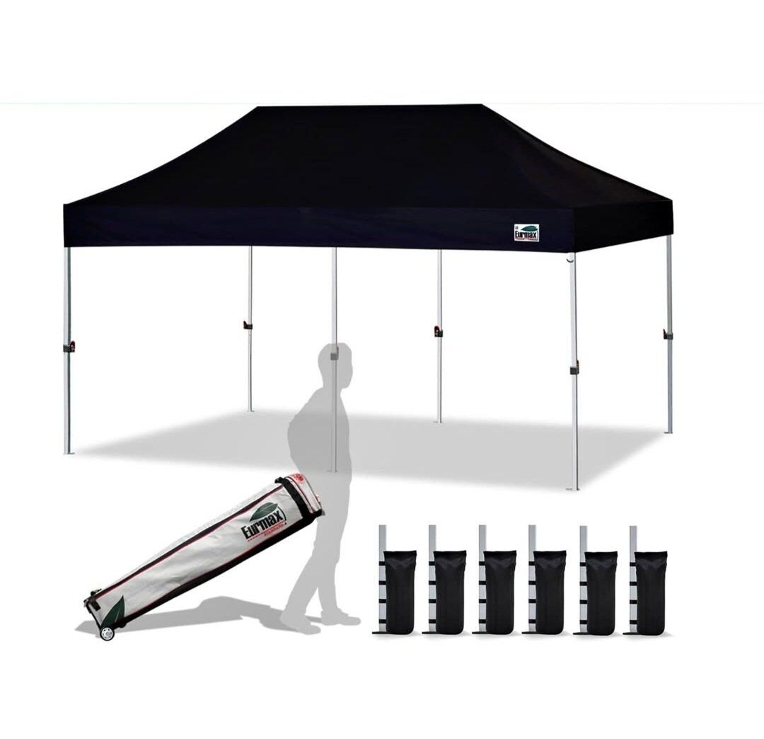 Eurmax USA 10'x20' Pop Up Canopy Tent Commercial I