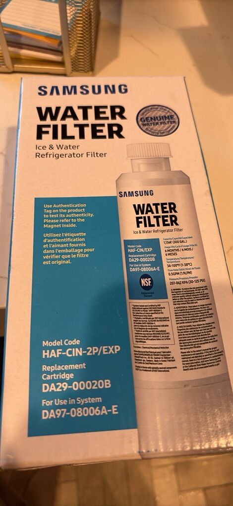 Samsung Water Filter