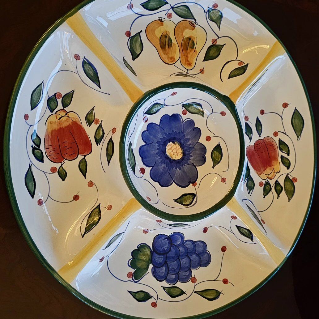 Serving Platter Porcelain 14.5"