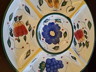 Serving Platter Porcelain 14.5"