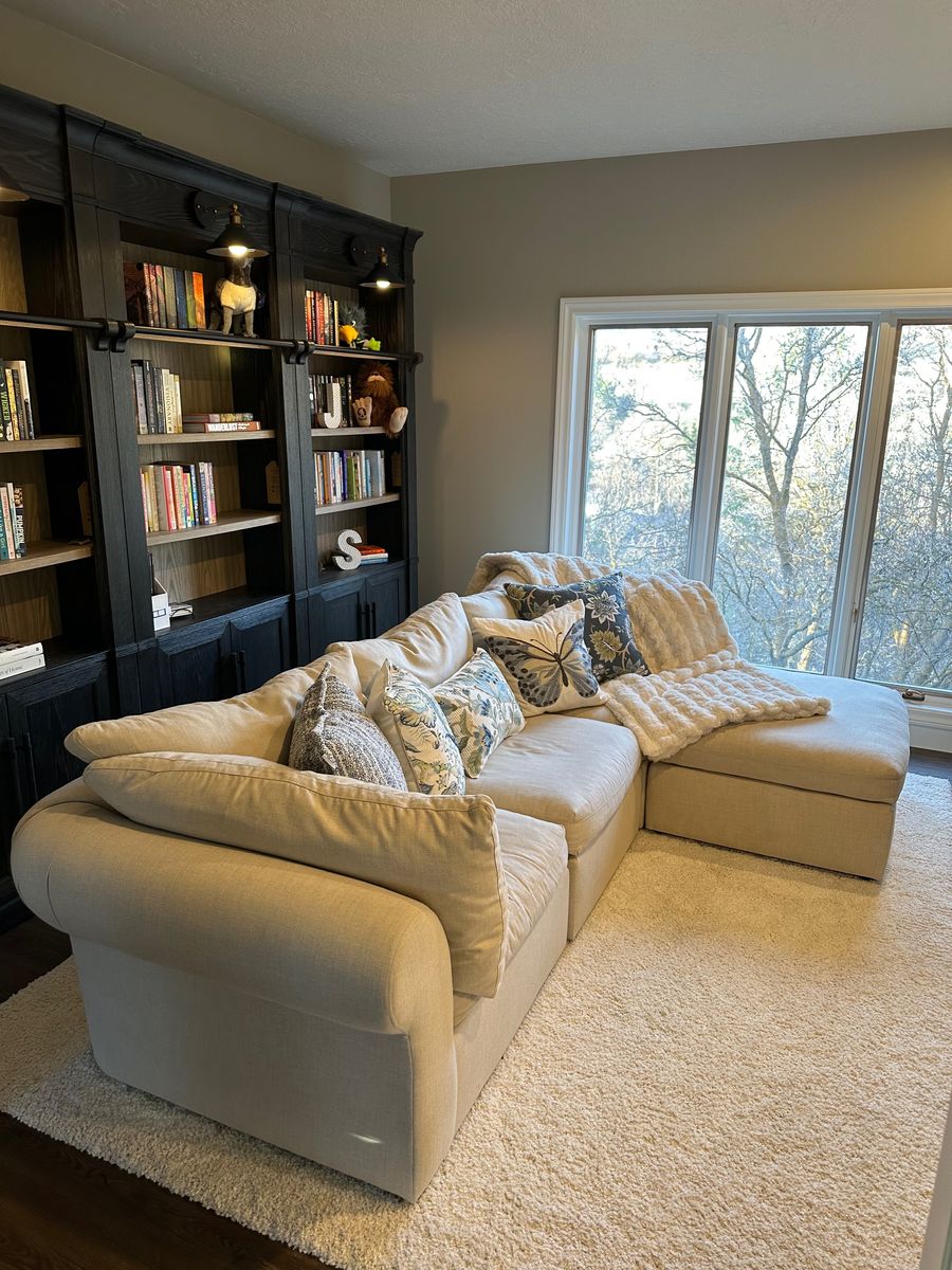 Pottery Barn Air 4-Piece Sofa with Chaise Sectional