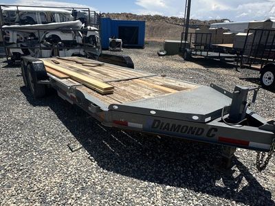 7x20 Diamond C HDT 207 Equipment Trailer - 15K GVWR -