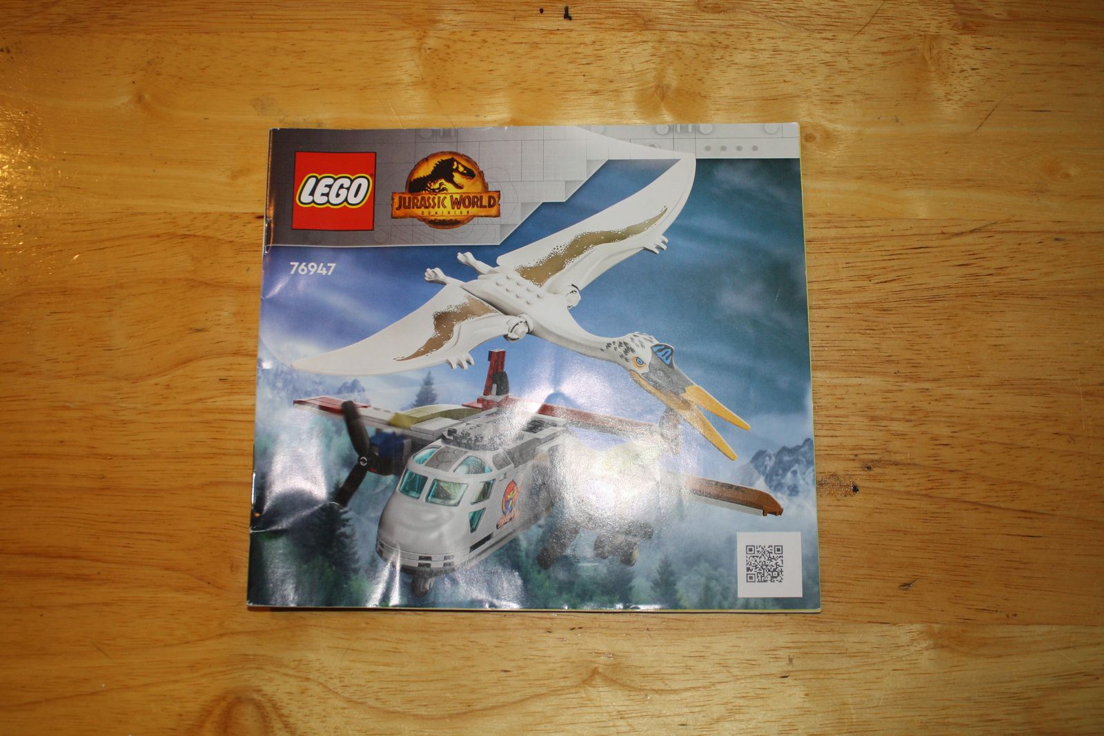 LEGO 76947 Jurassic World: Quetzalcoatlus Plane Ambush, No Dino