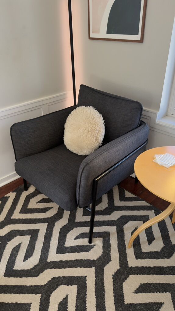 Industry West Hew Lounge Chair - Charcoal