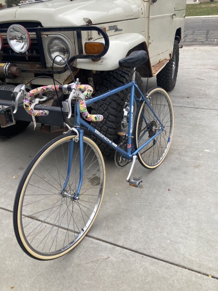 Vintage Bianchi Road Bike