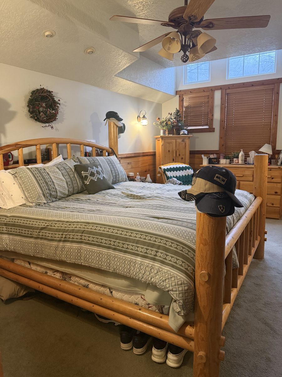 Log Bedroom set