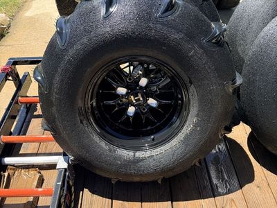 RZR Sand Paddle Tires & Hostile Wheels – Brand New