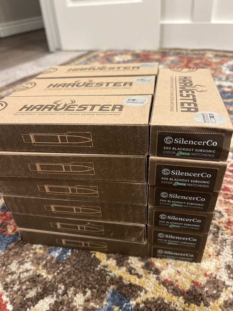 .300 Subsonic Blackout Ammo (26 Boxes)