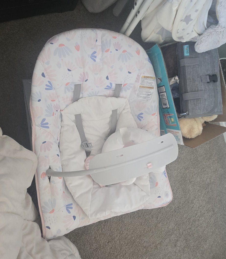 Ingenuity Keep Cozy 3-in-1 Vibrating Infant & Toddler Baby Bouncer and Rocker Chair