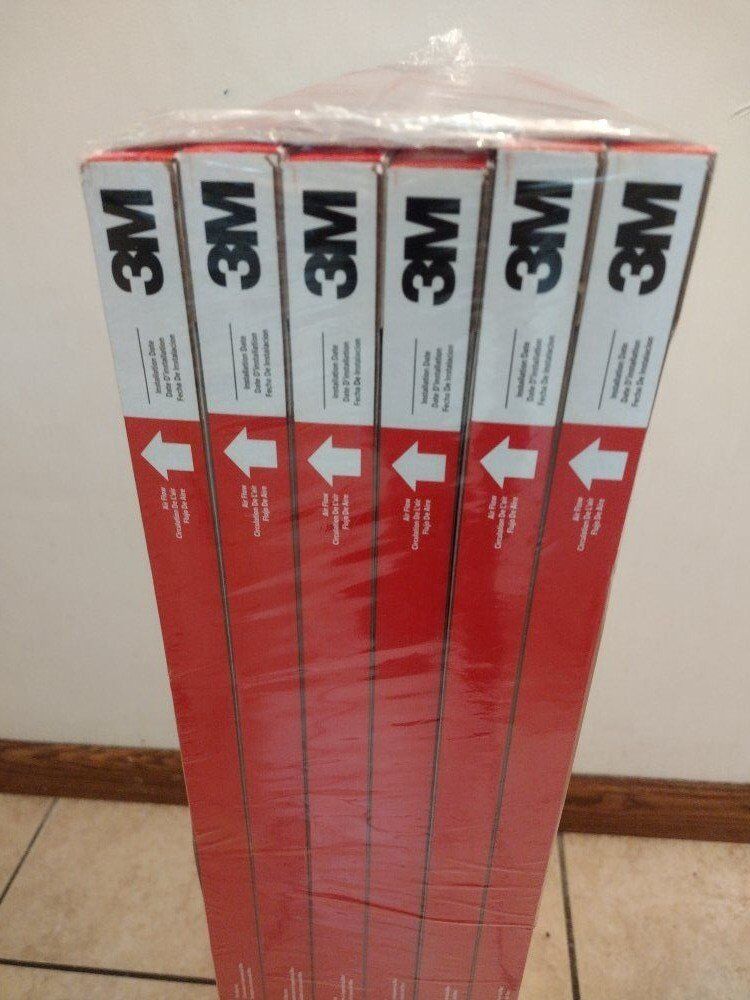 6 Brand New Filtrete 16 in. W X 30 in. H X 1 in. 1