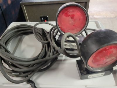 Magnetic Tow Lights Kit with Long Wiring Harness Made in USA